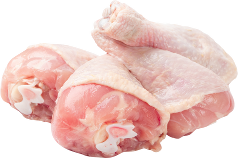 Raw Chicken Drumsticks Isolated, Uncooked Poultry Legs, Fresh Hen Meat, Fresh Chicken Drumstick